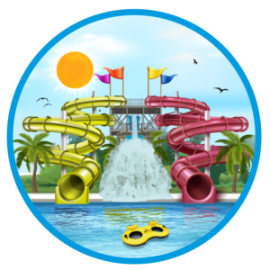 Logo de Parques Acuáticos Guatemala